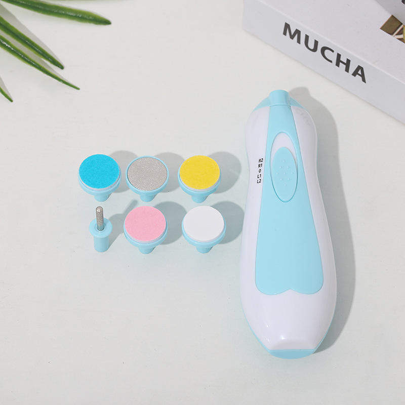 Baby Electric Nail Care Polisher Set