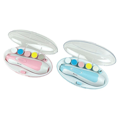 Baby Electric Nail Grinder Set with LED Light