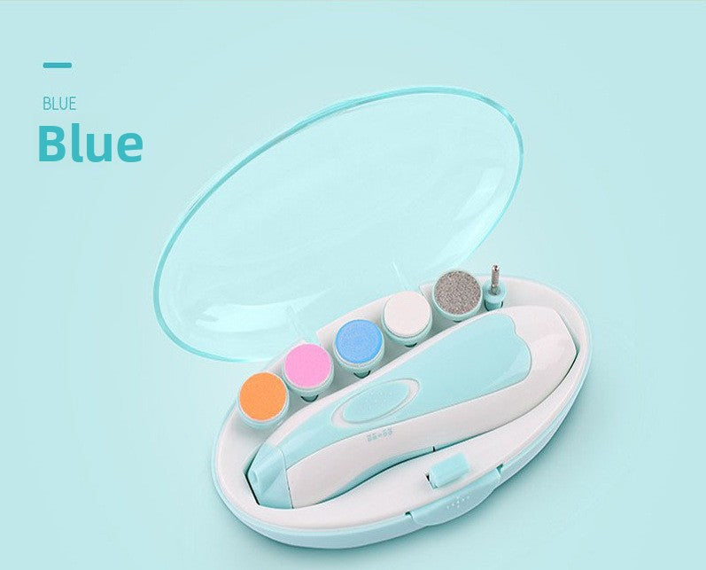 Baby Electric Nail Grinder Set with LED Light