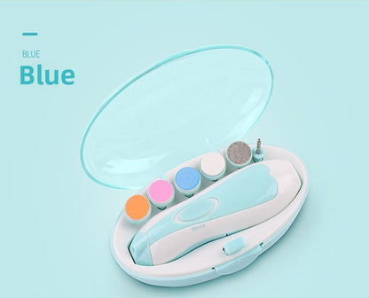 Baby Electric Nail Grinder Set with LED Light