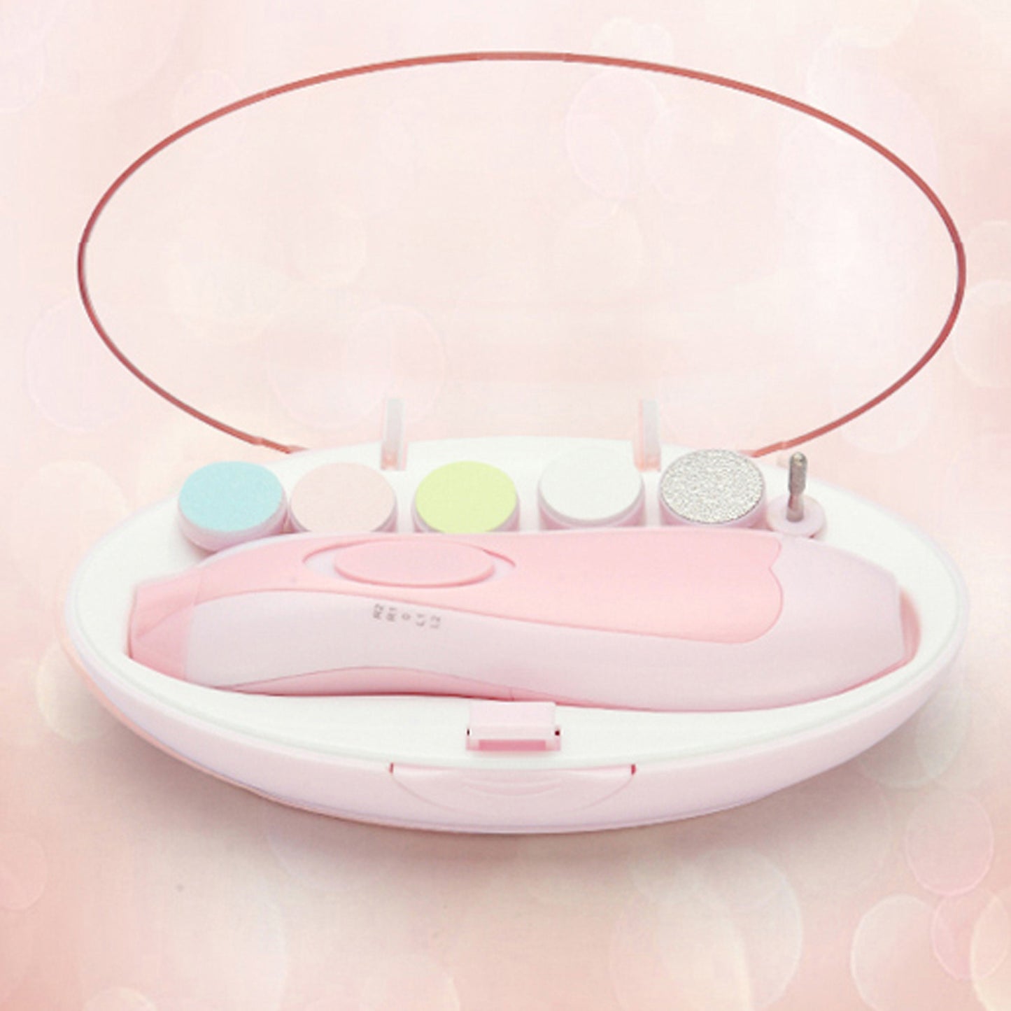 Baby Electric Nail Grinder with LED Light