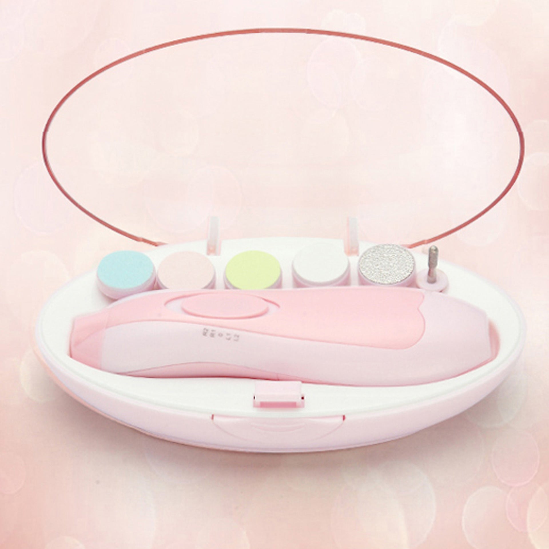 Baby Electric Nail Grinder with LED Light