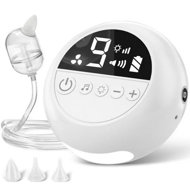Baby Electric Nasal Aspirator for Infants and Young Children, Negative Pressure Anti-Reflux, Kidsren's Nasal Suction Device for Nasal Congestion and Nasal Congestion