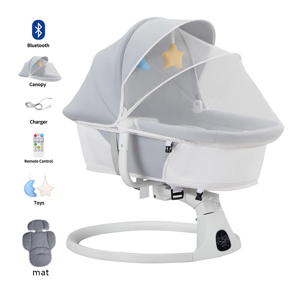 Baby Electric Rocking Bed