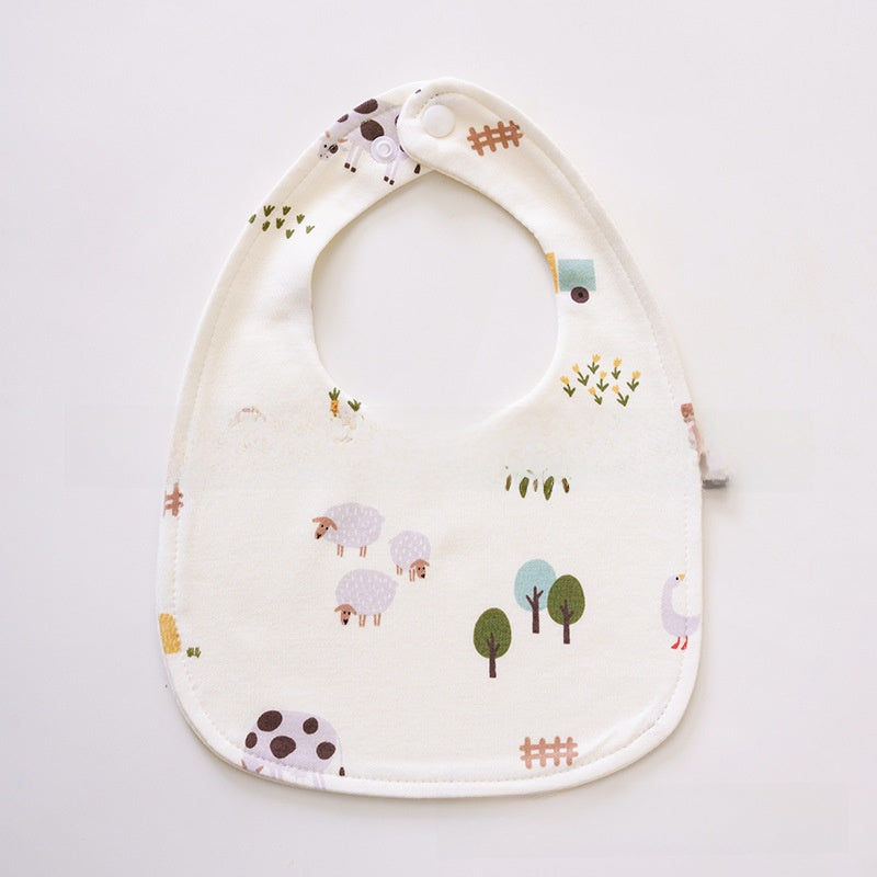 Baby feeding bib drool cloth