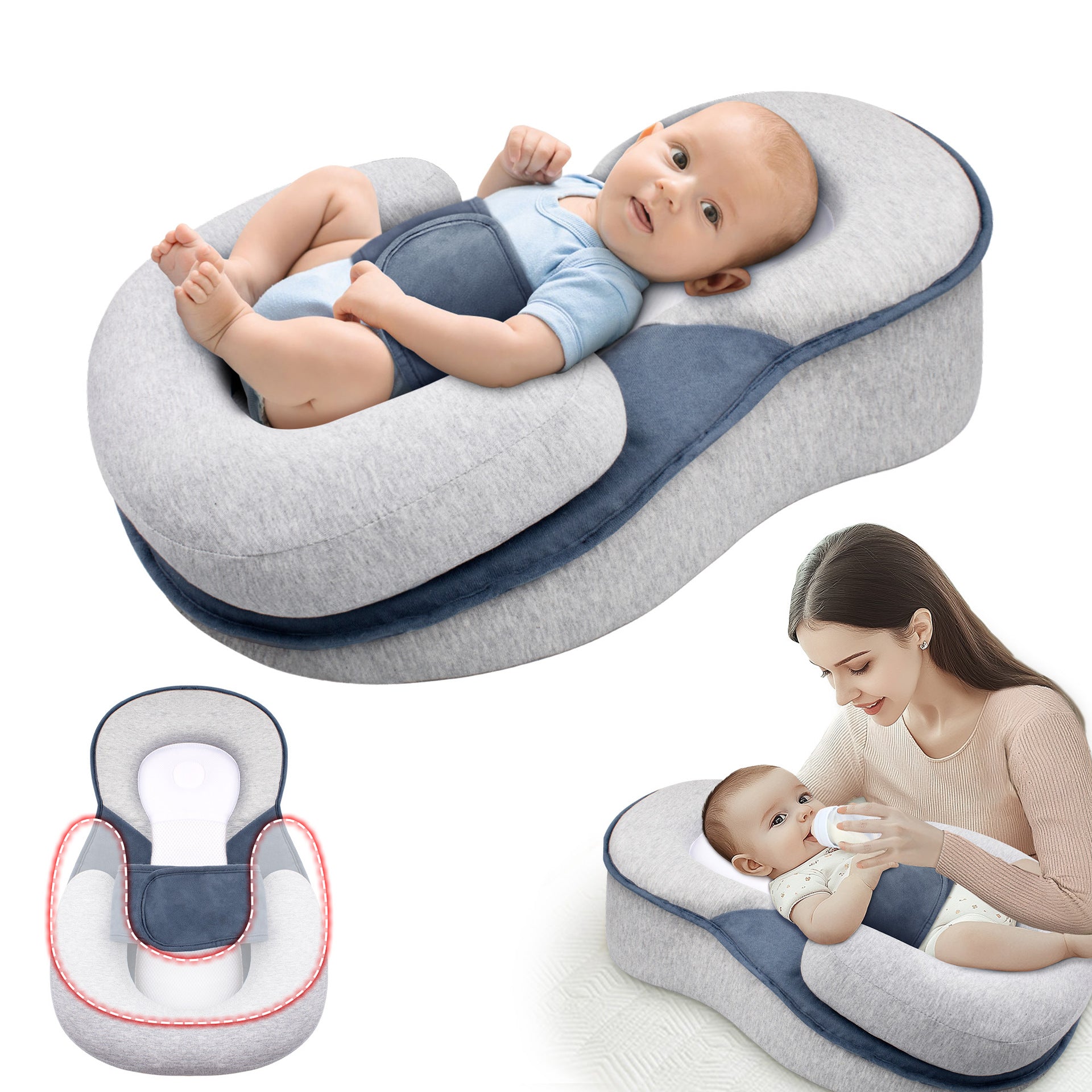 Baby feeding pillow