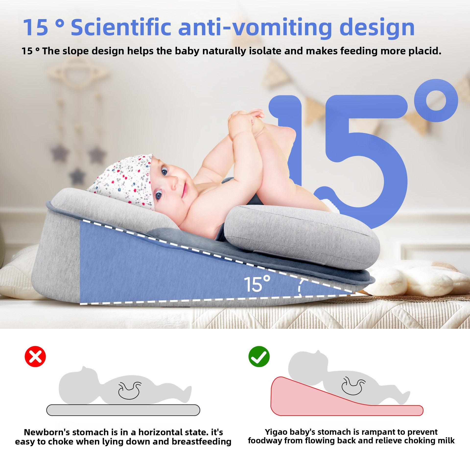 Baby feeding pillow
