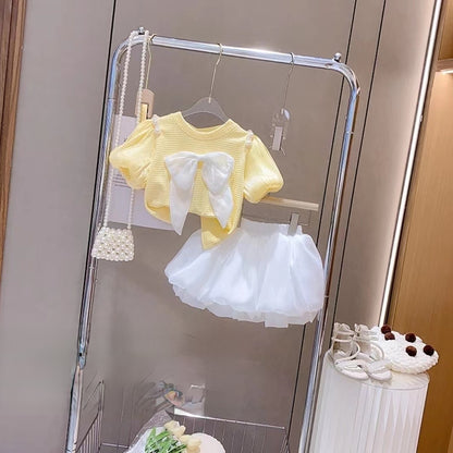 Baby Female Short-sleeved Suit