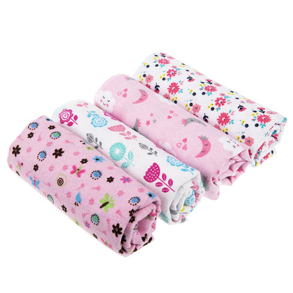 Baby Flannel Swaddling Blankets