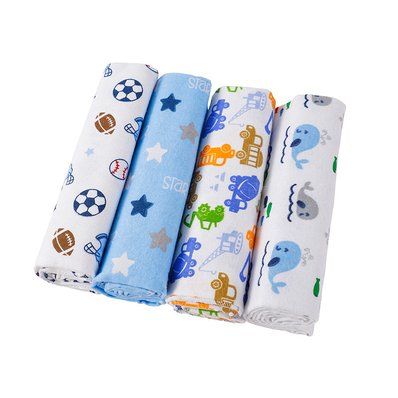 Baby Flannel Swaddling Blankets