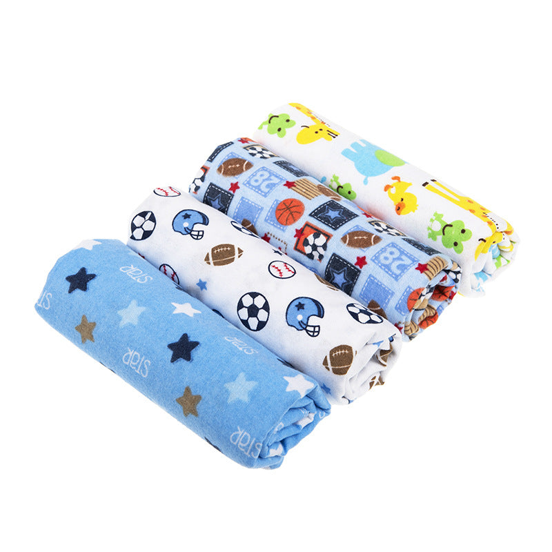 Baby Flannel Swaddling Blankets