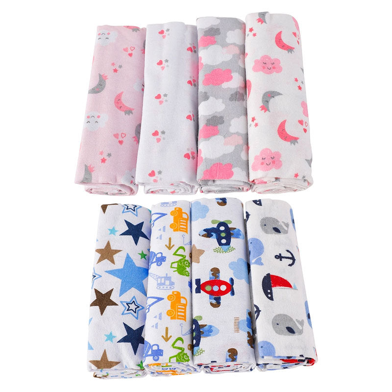 Baby Flannel Swaddling Blankets