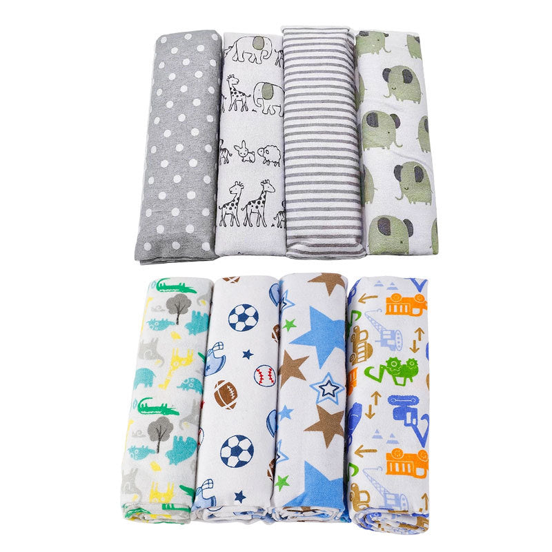 Baby Flannel Swaddling Blankets