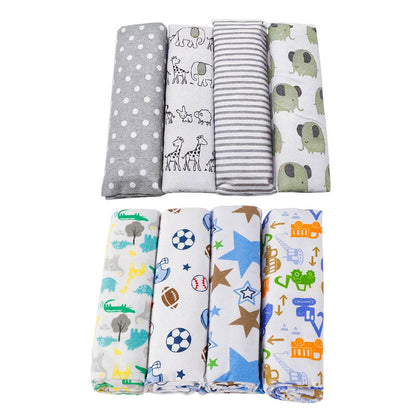 Baby Flannel Swaddling Blankets