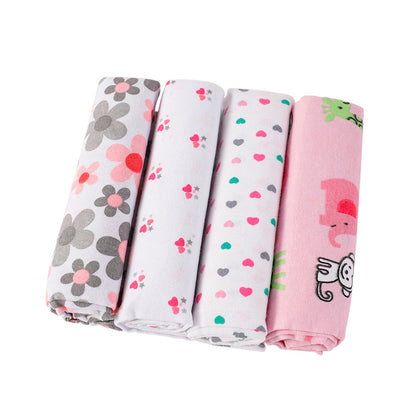 Baby Flannel Swaddling Blankets