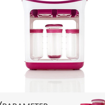 Baby Food Fruit Puree Squeezer Hand Juicer