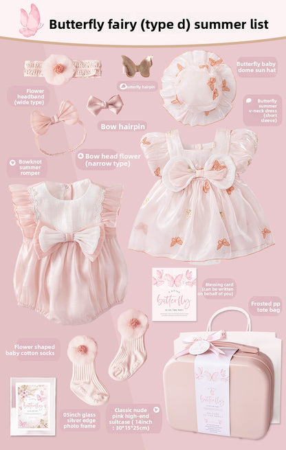 Baby Girl Butterfly Fairy Clothing Gift Set
