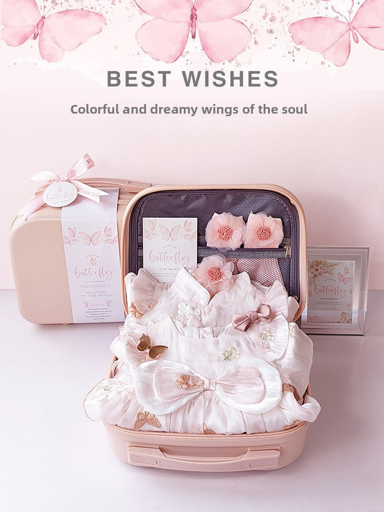 Baby Girl Butterfly Fairy Clothing Gift Set