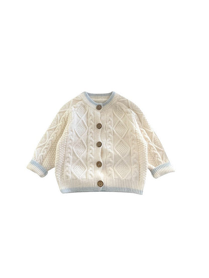 Baby Girls Knitted Suspender