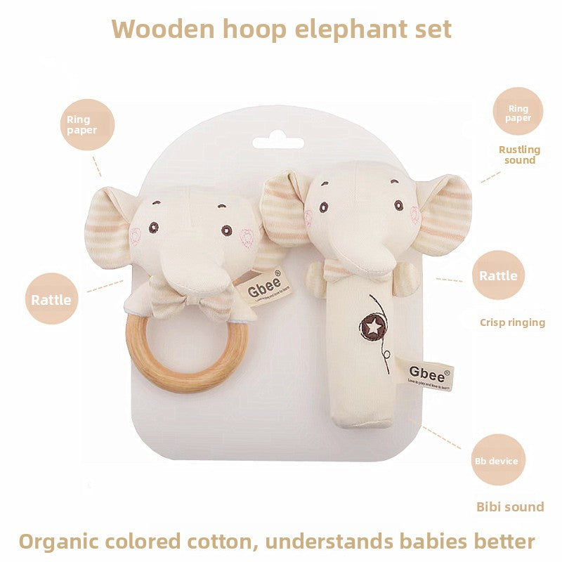 Baby Hand Bell Rattle Stick for Early Education