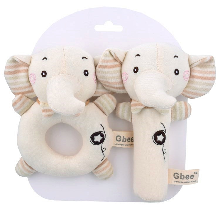 Baby Hand Bell Rattle Stick for Early Education