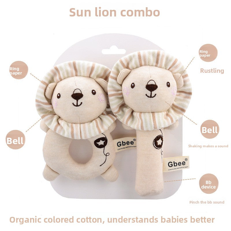 Baby Hand Bell Rattle Stick for Early Education