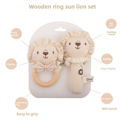 Baby Hand Bell Rattle Stick for Early Education