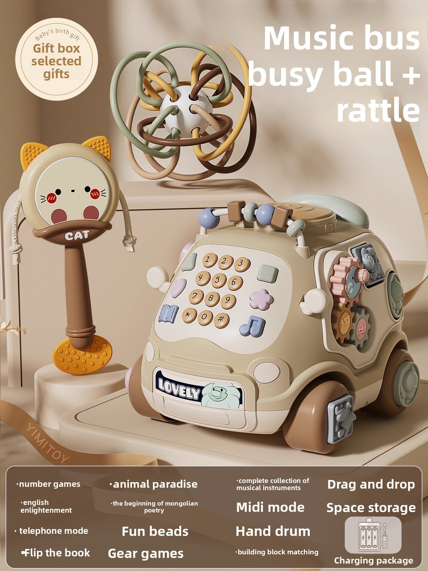 Baby Hand-Drum Toy