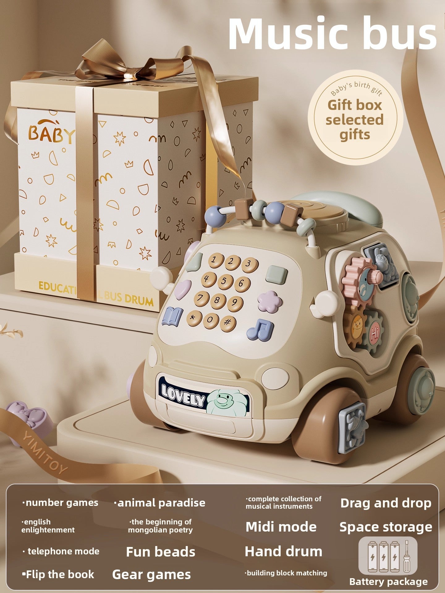 Baby Hand-Drum Toy