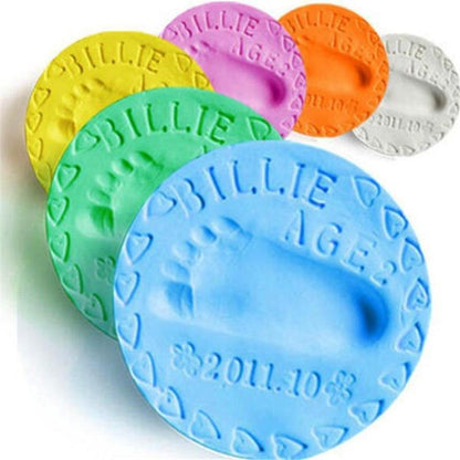 baby handprint clay