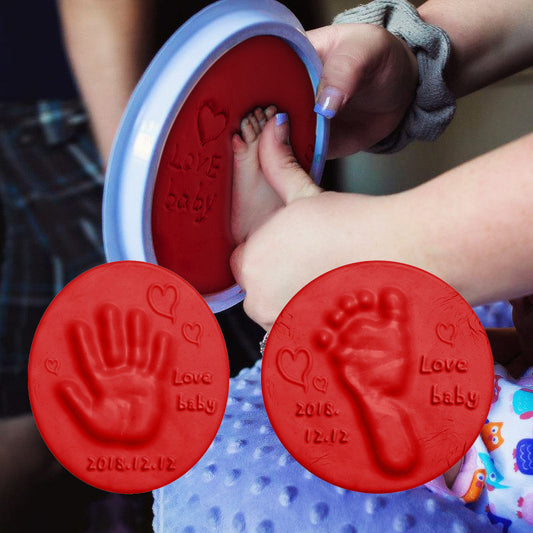baby handprint clay