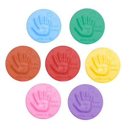 baby handprint clay