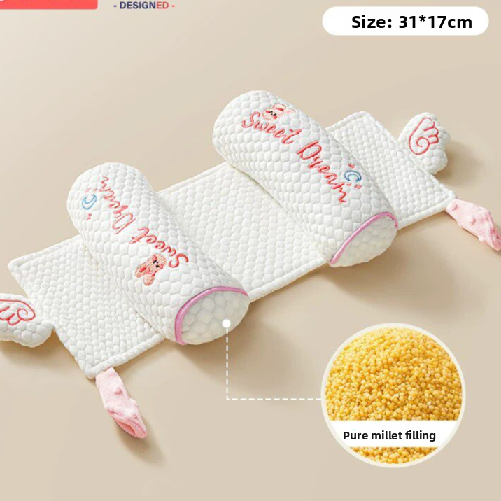 Baby Head Shaping Pillow with Adjustable Support