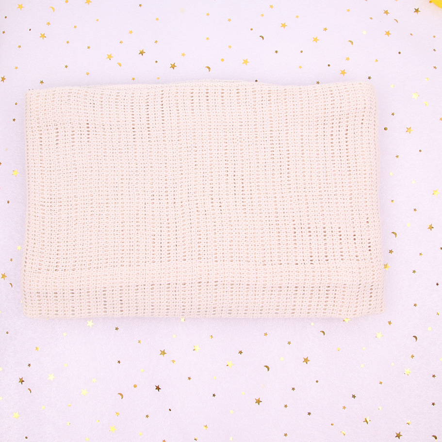 Baby Hollow Knit Cotton Blanket