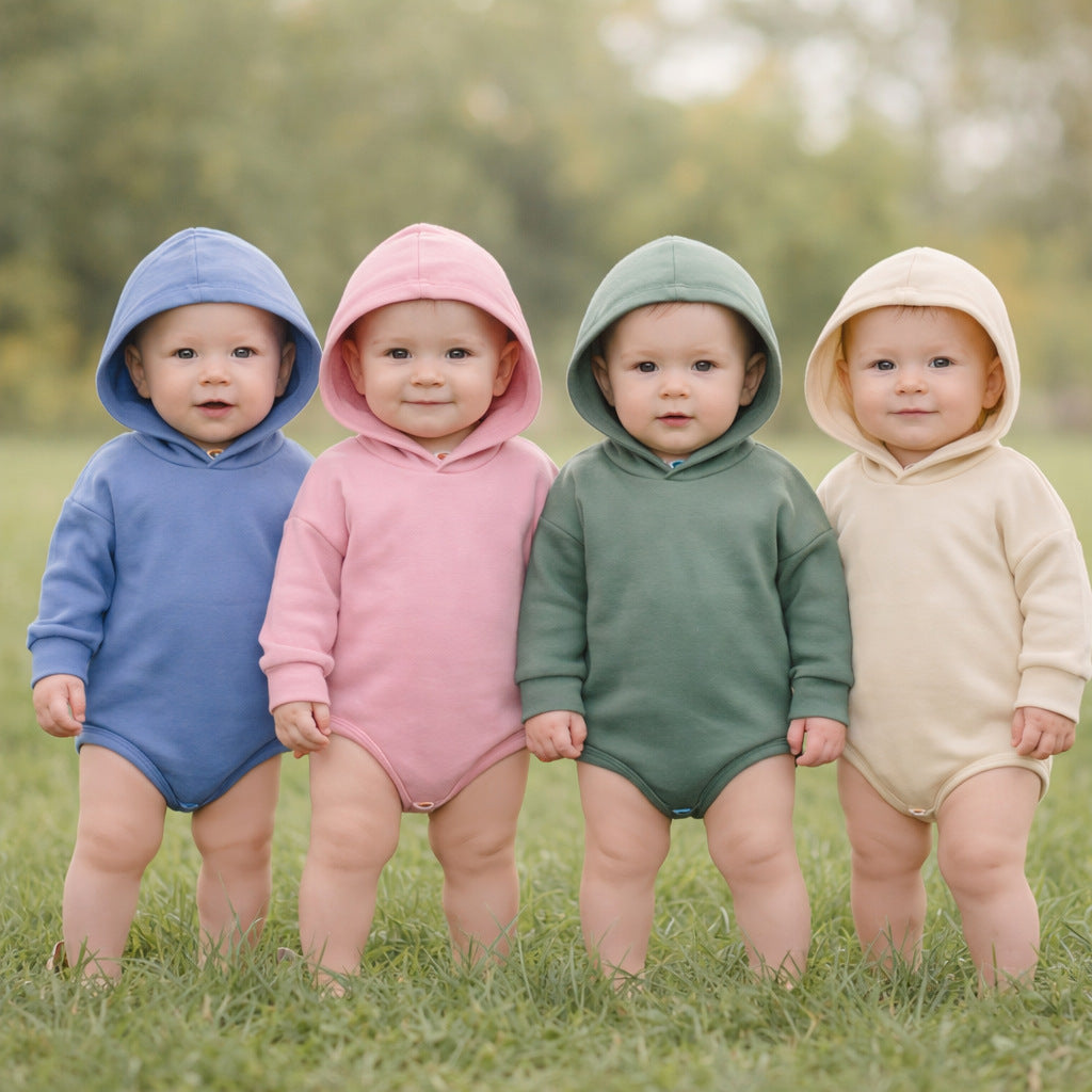 Baby Hooded Romper Jumpsuit