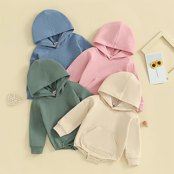 Baby Hooded Romper Jumpsuit