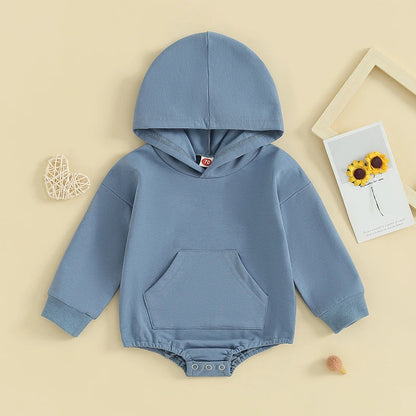 Baby Hooded Romper Jumpsuit