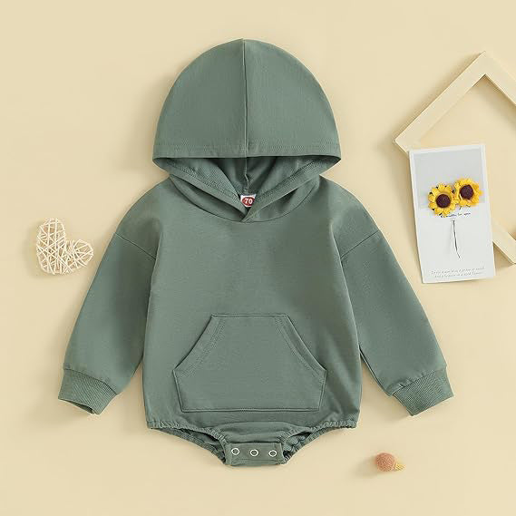Baby Hooded Romper Jumpsuit