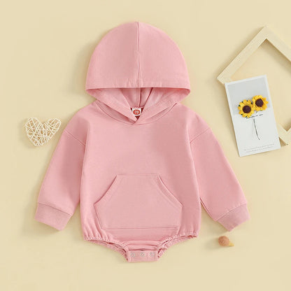 Baby Hooded Romper Jumpsuit