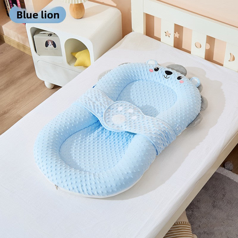 Baby inclined bed