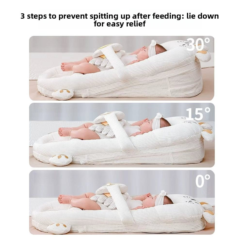 Baby inclined bed