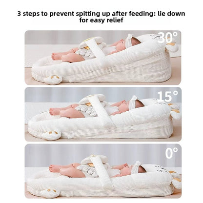 Baby inclined bed