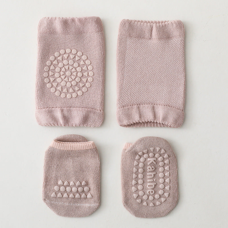 Baby Knee Protection Socks Set