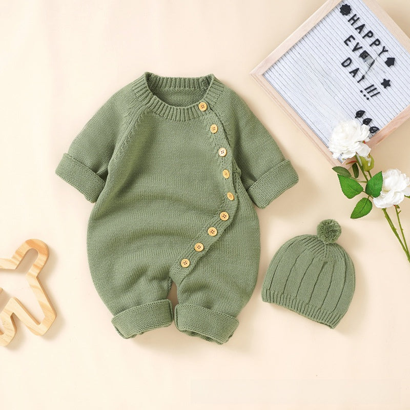 Baby Knitted Romper