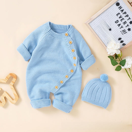 Baby Knitted Romper