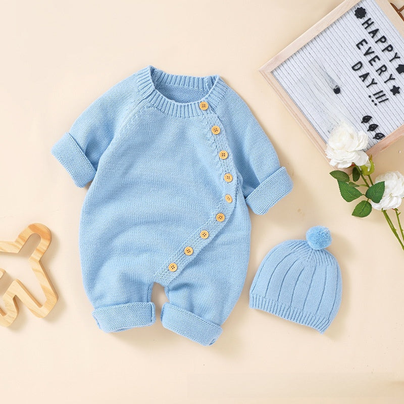 Baby Knitted Romper