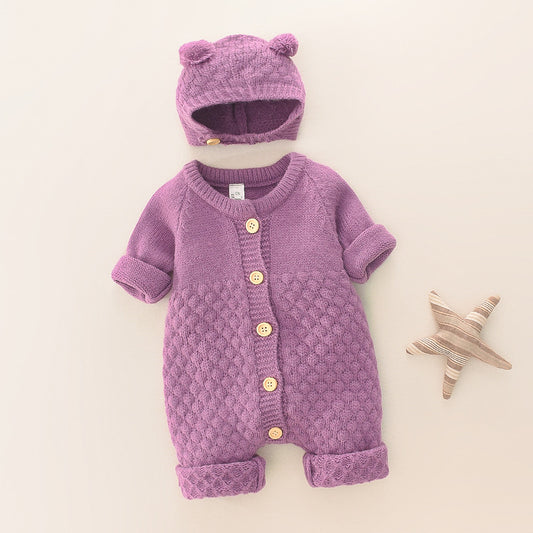 baby knitted suit