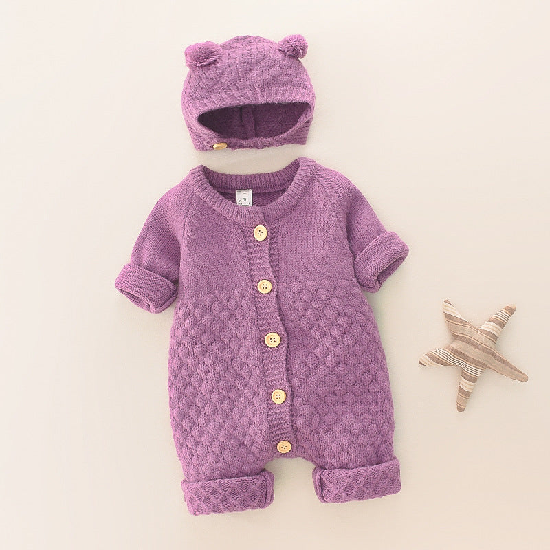 baby knitted suit