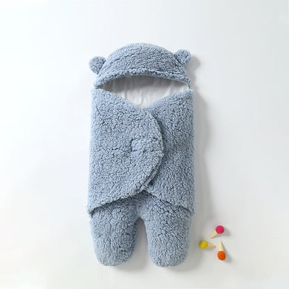 Baby Lamb Velvet Sleeping Bag for Newborns