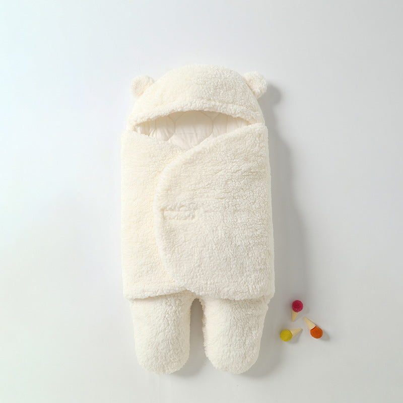 Baby Lamb Velvet Sleeping Bag for Newborns